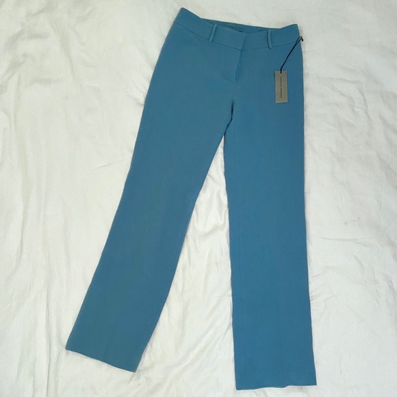 Adrienne Vittadini Turquoise Wool Pants - Picture 5 of 5